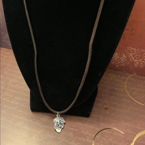 Rin's Unique Boutique - Handmade - Suede Cord Necklace